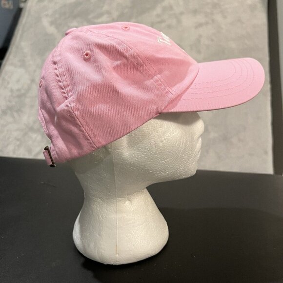 Timberland Hat Women's One Size Adjustable Pink Logo Strapback Cap - Picture 5 of 8